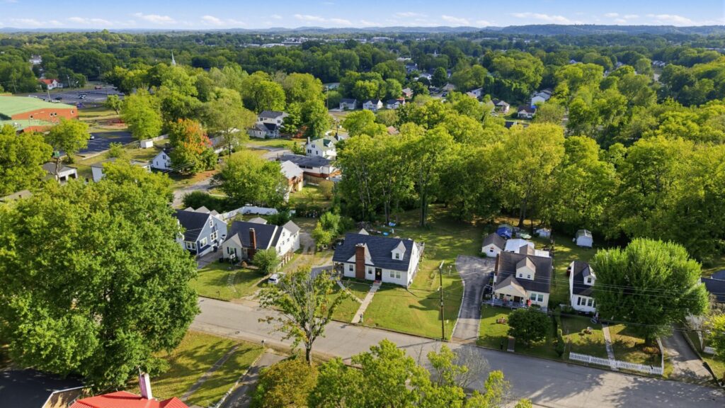 Highland Park neighborhood in Columbia, TN