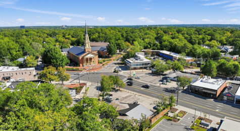 Five Points neighborhood in Raleigh, NC