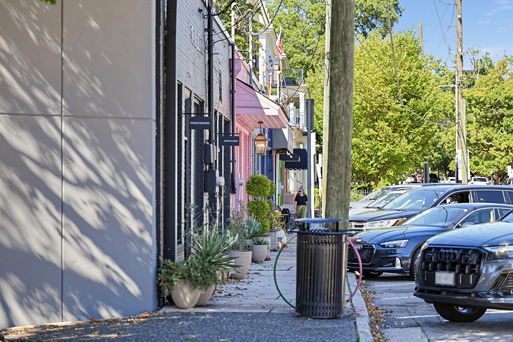 Five Points neighborhood in Raleigh, NC