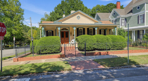 Historic Oakwood neighborhood in Raleigh, NC