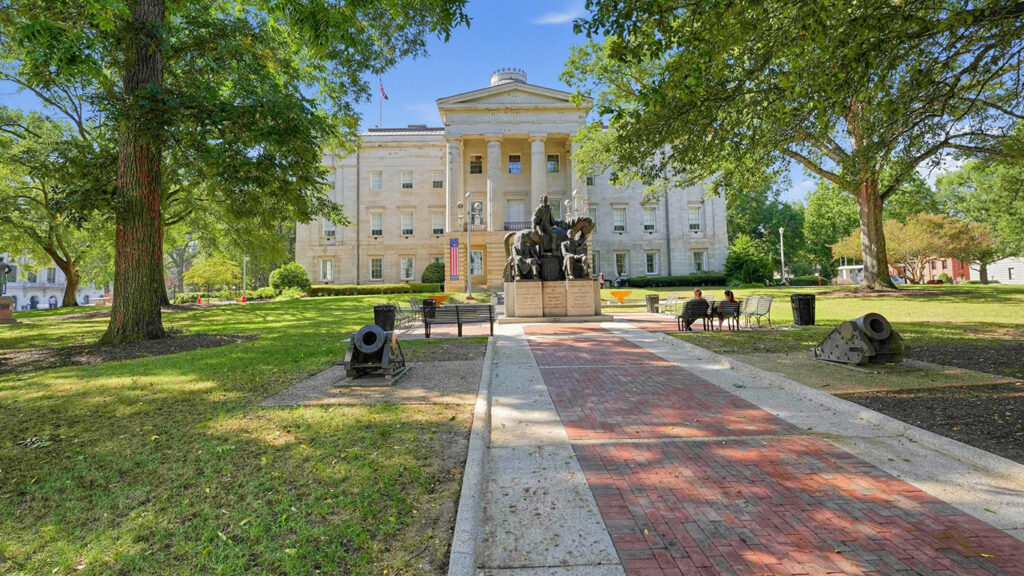 North Carolina State Capitol in Raleigh, NC