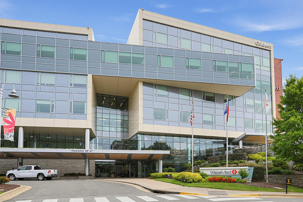 WakeMed campus in Raleigh, NC