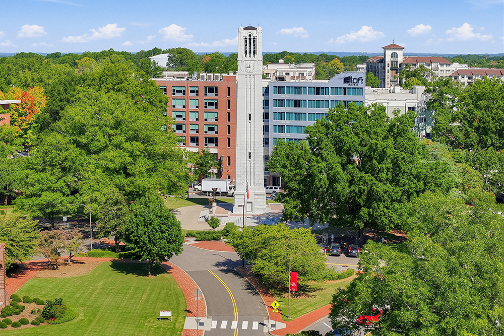 NC State University campus in Raleigh, NC