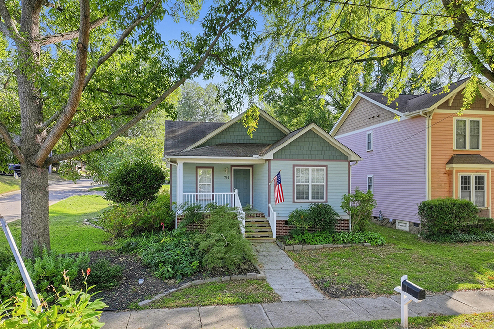 Historic Oakwood neighborhood in Raleigh, NC