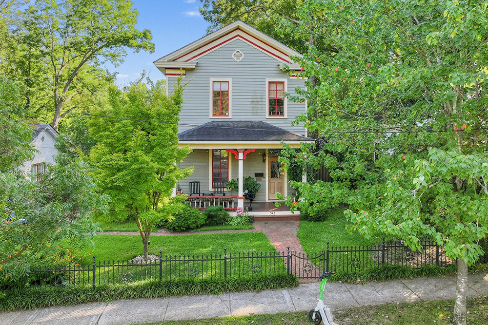 Historic Oakwood neighborhood in Raleigh, NC
