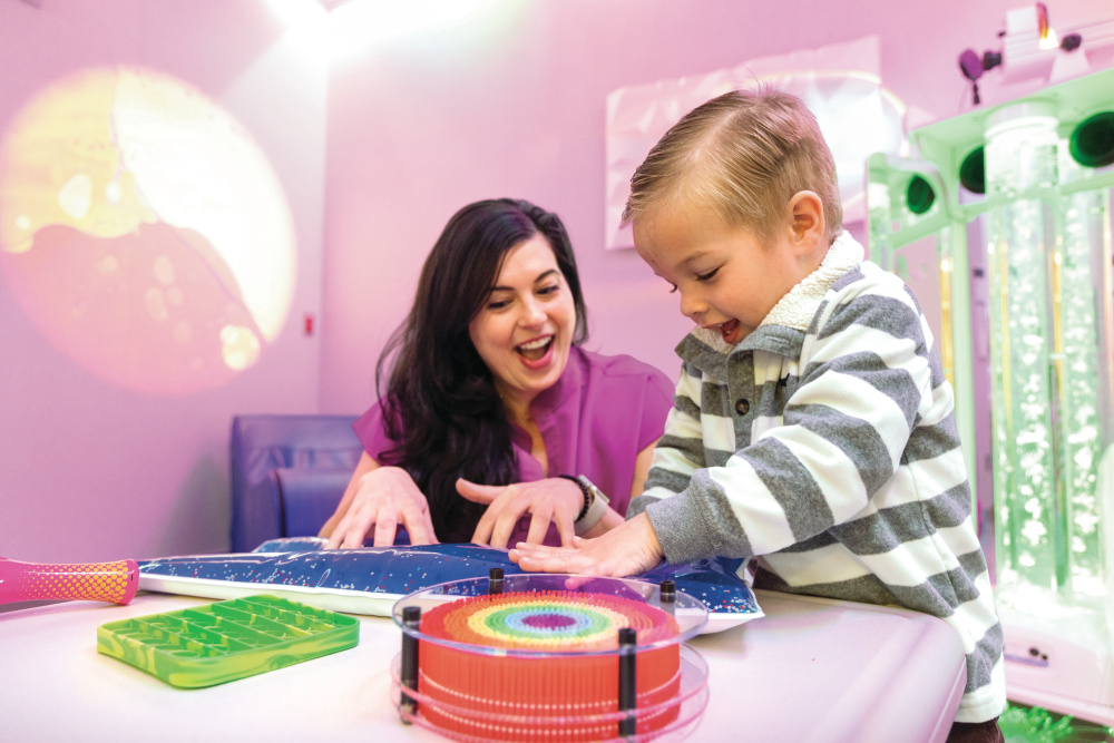 Sensory Room Pediatric Emergency Center USA Health