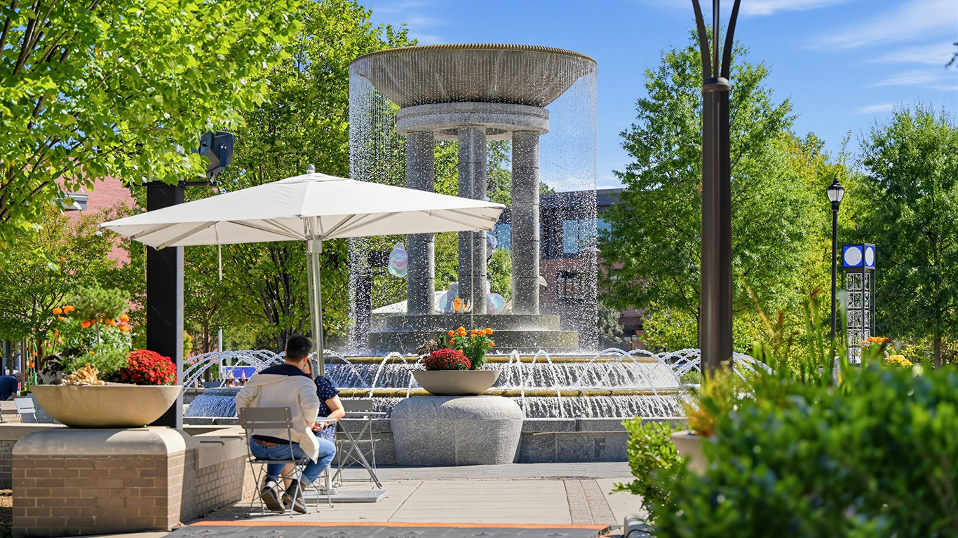 Downtown Cary Park in Cary, NC