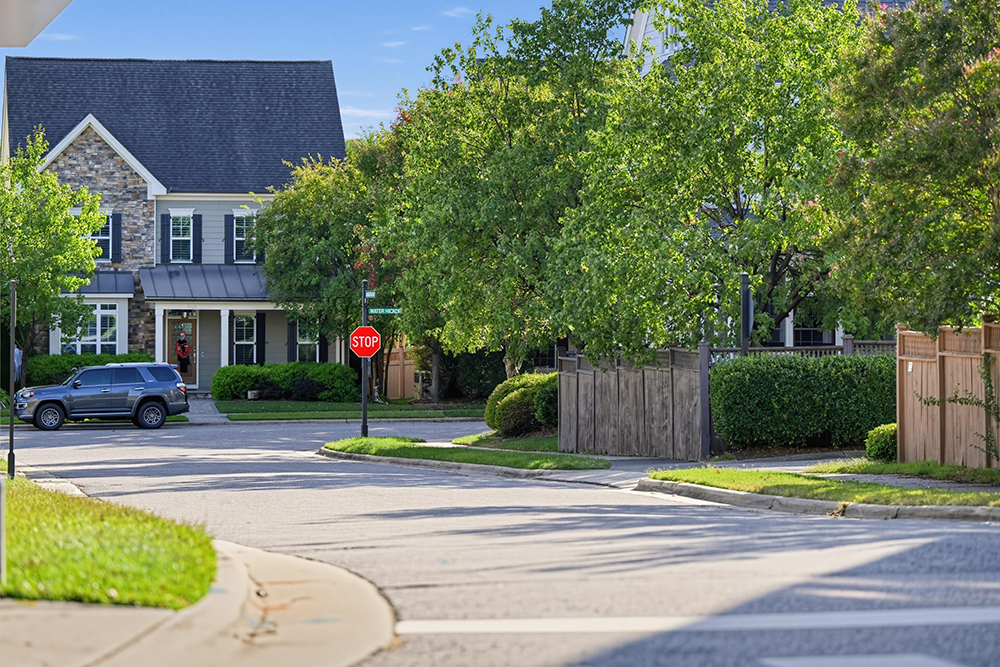 The Amberly community in West Cary, NC.