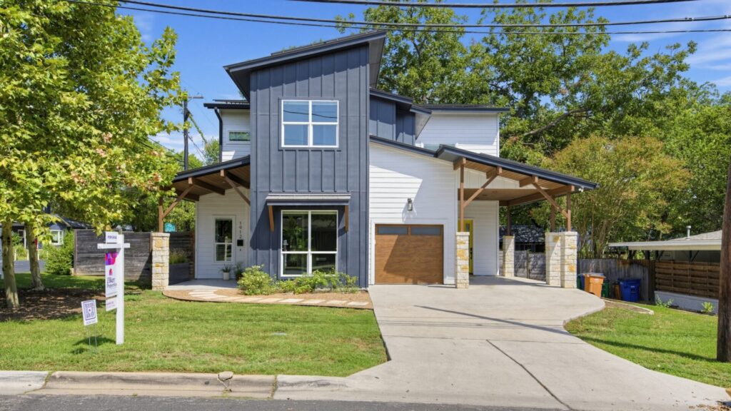 A homes in the Zilker neighborhood in Austin, Texas.
