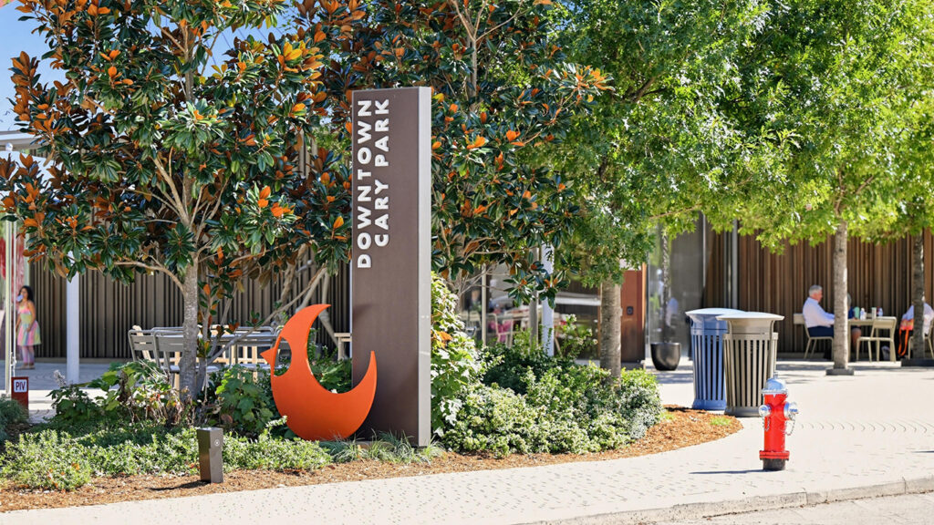 Downtown Cary Park in Cary, NC