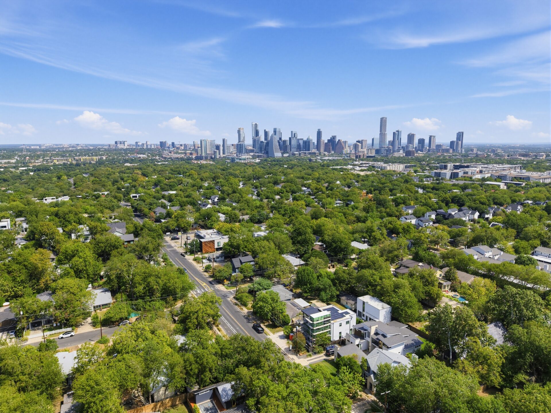 The Zilker neighborhood in Austin, Texas.