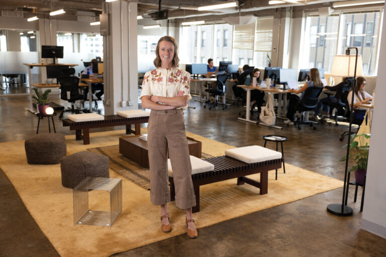 Lauren Coile, is Director of Operations at Valerie Health in the Edney Innovation Center in downtown Chattanooga, Tennessee.