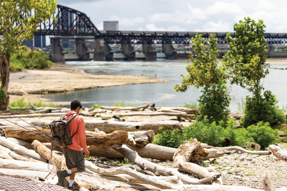 Falls of the Ohio State Park in Clarksville, IN