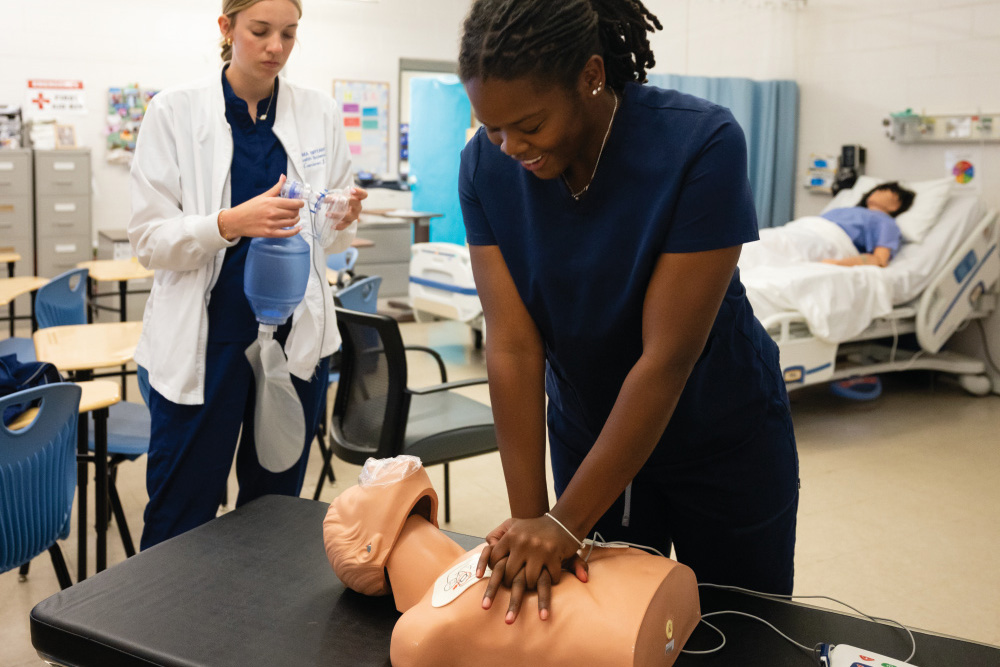 Alma Bryant High School’s health sciences program