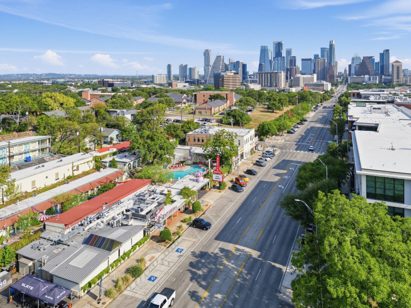 SoCo — South Congress Avenue — is a popular shopping and dining district in Austin, Texas.