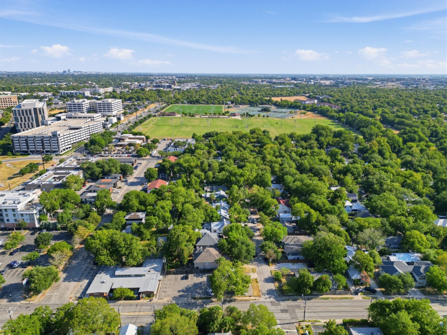 The Hyde Park neighborhood in Austin, Texas.