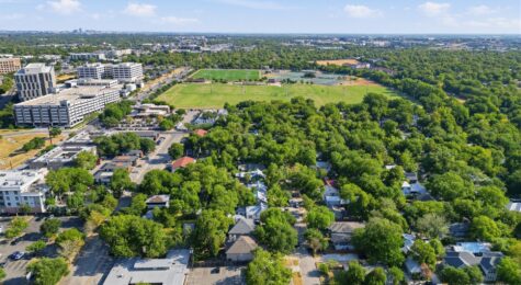 The Hyde Park neighborhood in Austin, Texas.