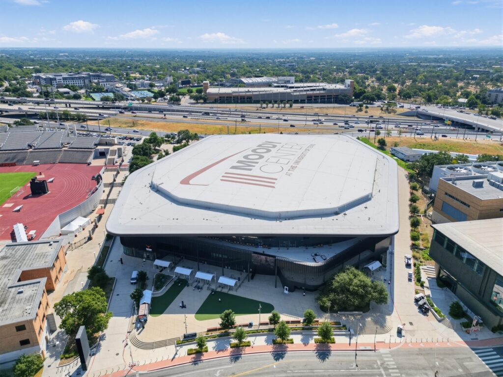 The Moody Center is the Austin's largest concert arena and often hosts major stars.