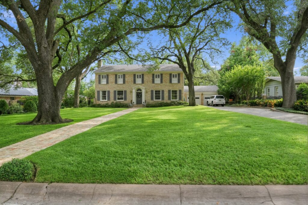 The Pemberton Heights neighborhood in Austin, Texas.