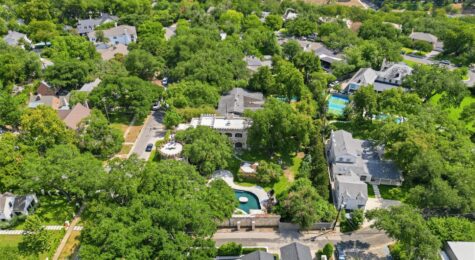The Pemberton Heights neighborhood in Austin, Texas.