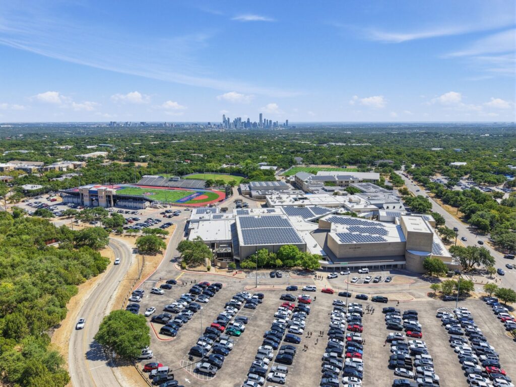 Westlake High School in Austin, Texas, is a top-rated school with a balanced student-to-teacher ratio, ideal for students pursuing higher education.