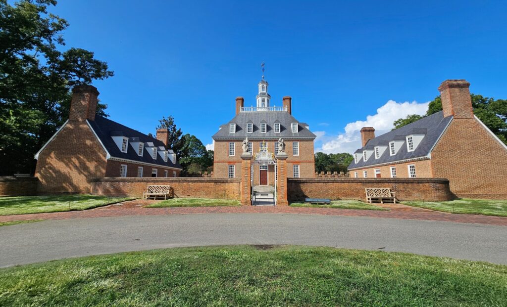 Governor's Palace in Colonial Williamsburg