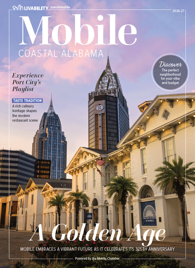 2026-27 Livability Mobile Coastal Alabama magazine cover