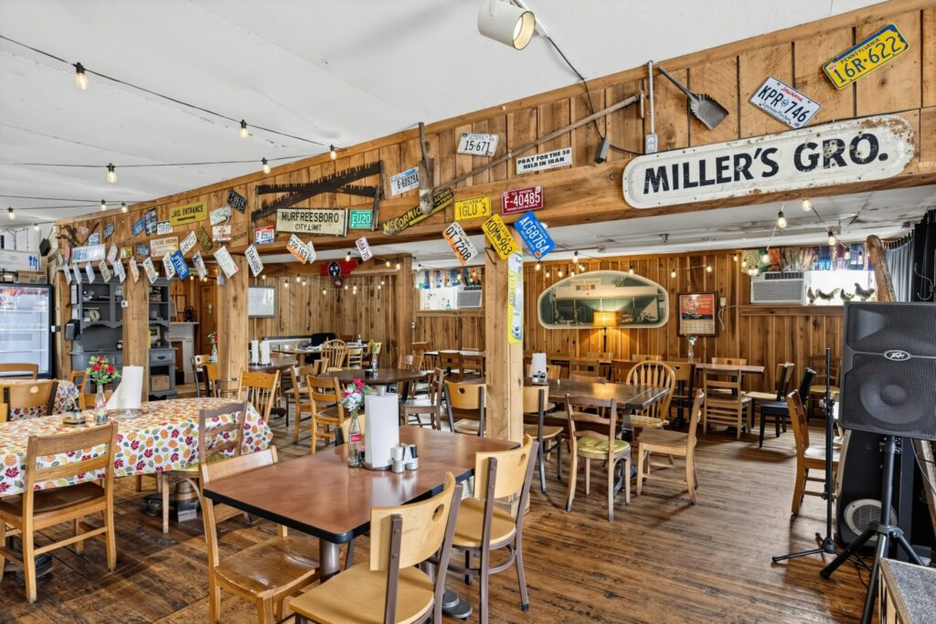 Inside Miller's Grocery in Christiana, TN.