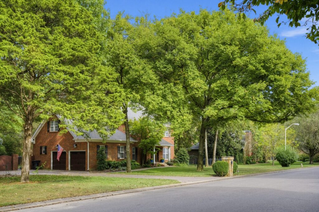 A home in the Northwoods neighborhood in Murfreesboro, TN.