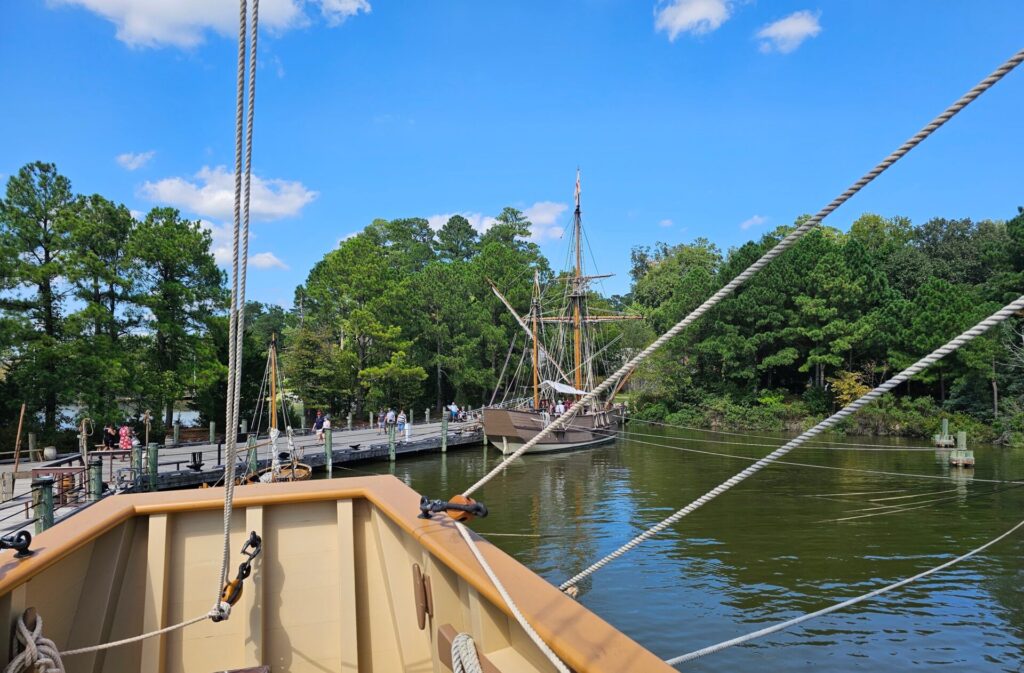 Replica ship at Jamestown