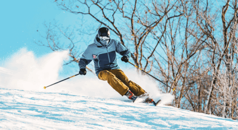 The winter months are great for hitting the slopes around Central Michigan.