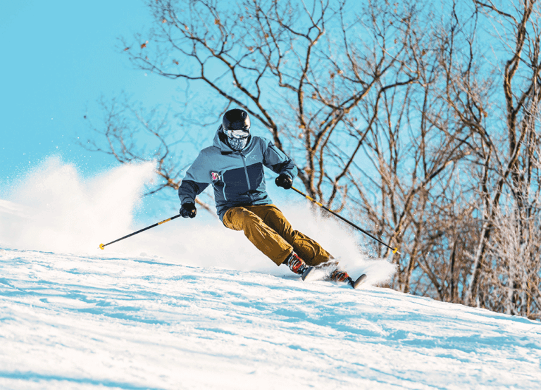 The winter months are great for hitting the slopes around Central Michigan.