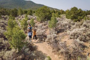 Family Hiking in Taos, NM