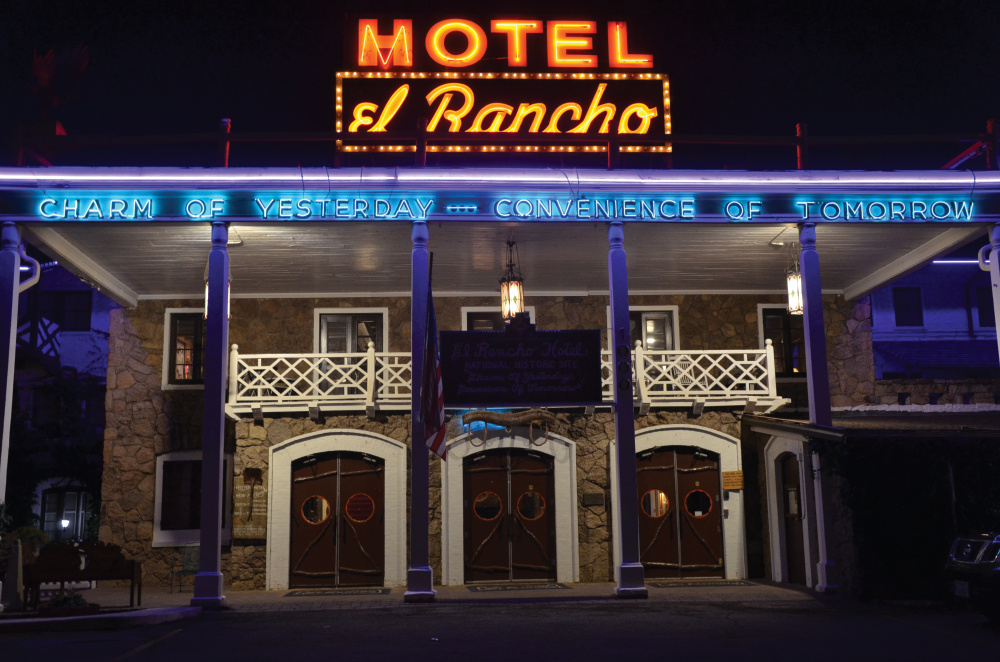 The historic El Rancho hotel in Gallup has hosted many stars.